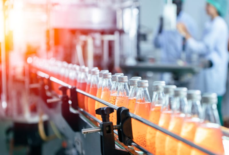 Food production line